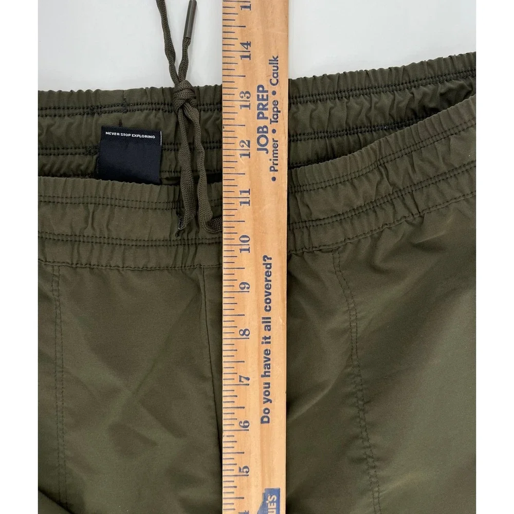 The North‎ Face Cargo Pants Olive Green Elastic Waist Never stop exploring XL